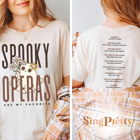Spooky Operas are My Favorite Soft Cream T-Shirt