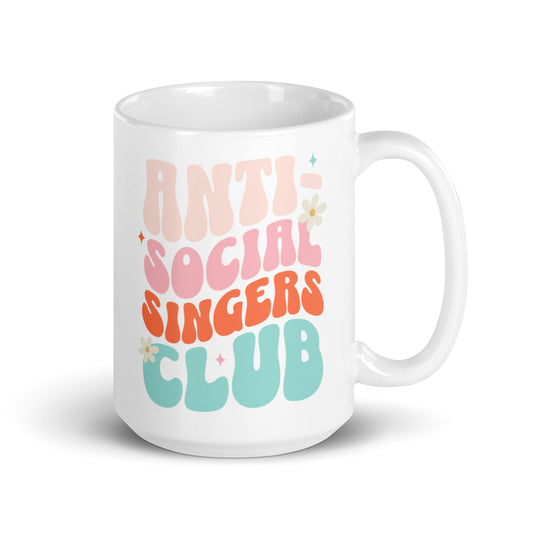 Anti-Social Singers Club Mug 15 oz