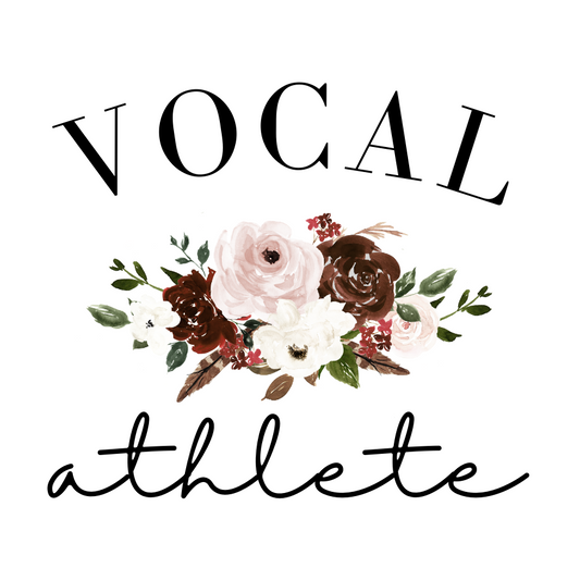 Vocal Athlete 3" Sticker