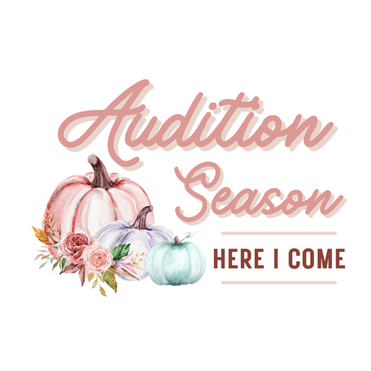 Audition Season Here I Come 3" Sticker