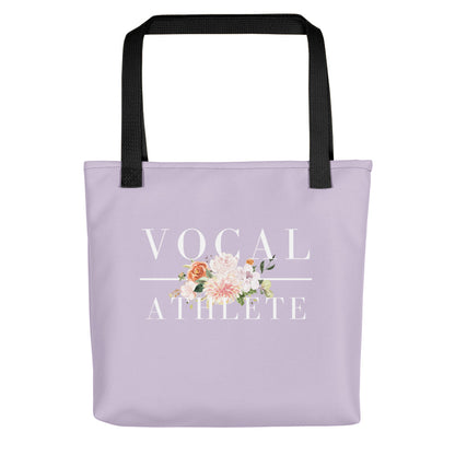 Vocal Athlete Lilac Tote Bag
