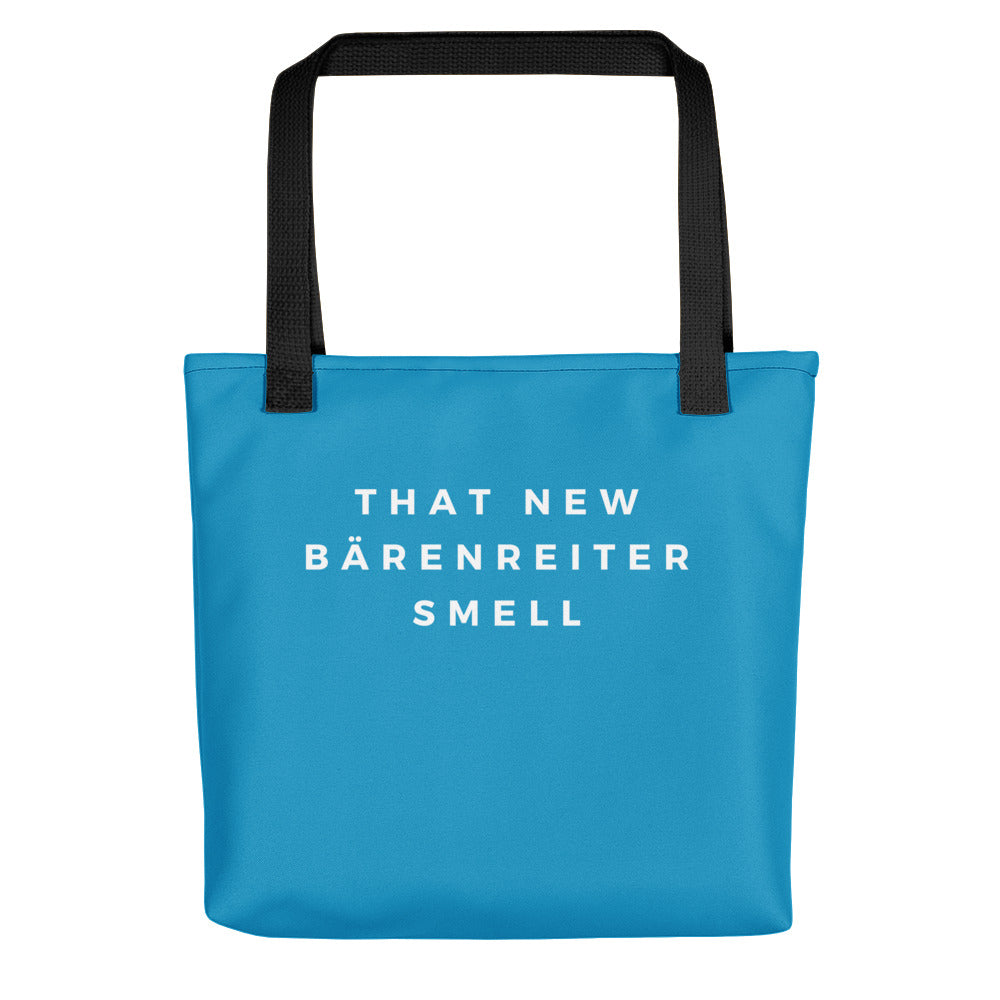 That New Bärenreiter Smell Blue Tote Bag