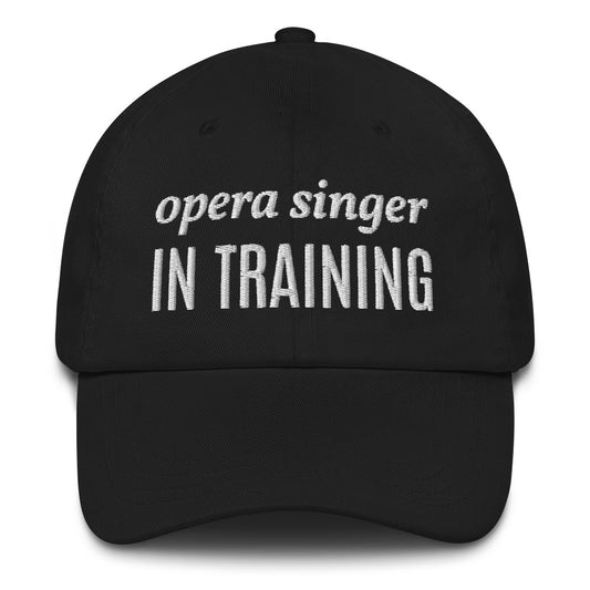 Opera Singer in Training Solid Dad Hat