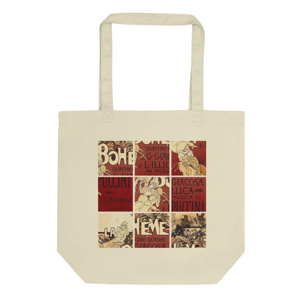 Vintage Bohème Puccini Eco Tote Bag