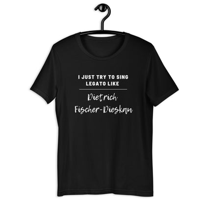 Funny Fischer-Dieskau Short-Sleeve Unisex T-Shirt