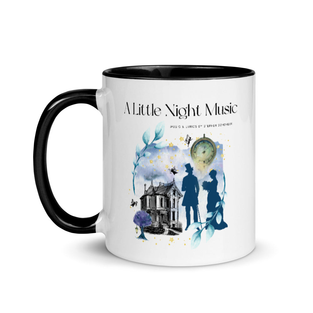 A Little Night Music Sondheim Mug with Black Inside