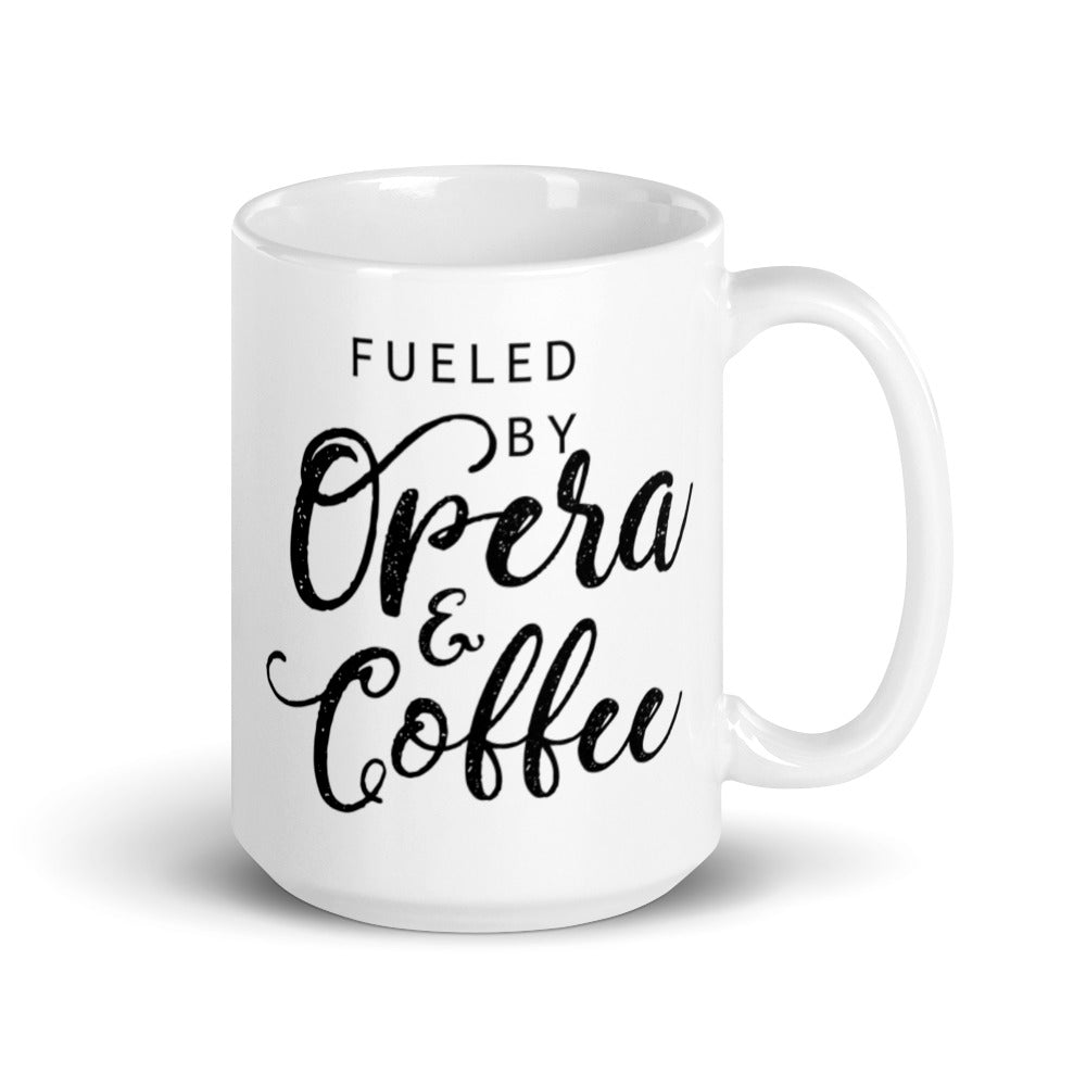Fueled by Opera & Coffee Mug